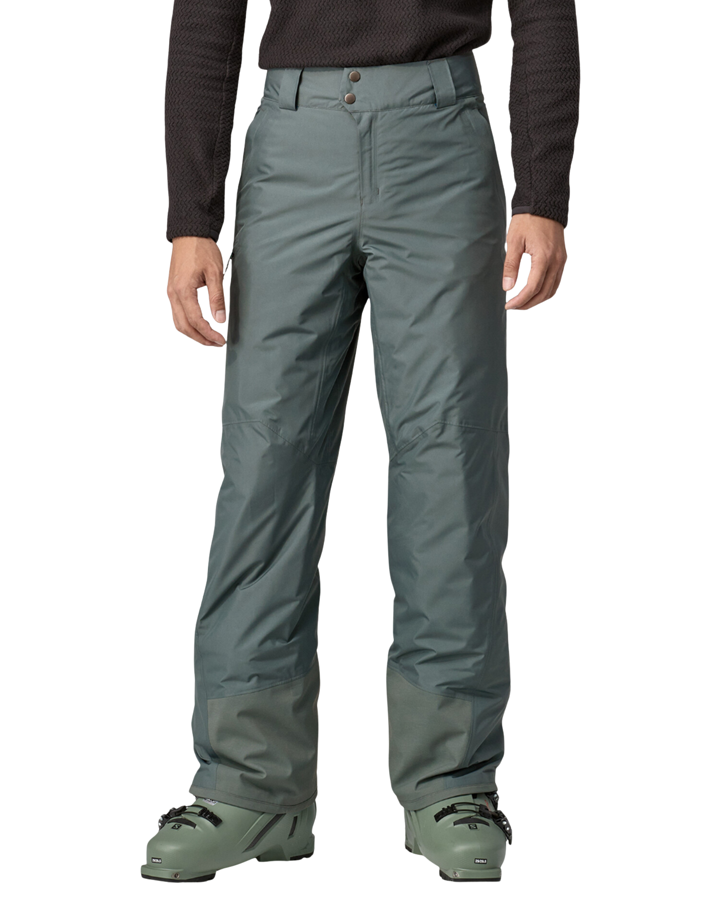 Patagonia Insulated Powder Town Pants - Nouveau Green Unisex Snow Pants - Trojan Wake Ski Snow