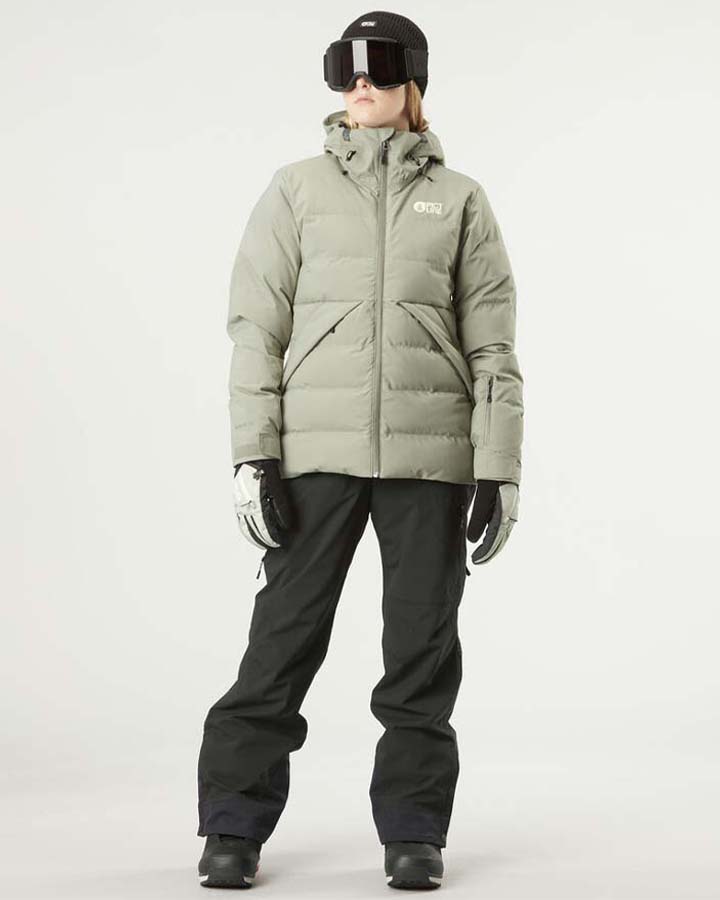 Picture Lement Jacket - Shadow Gray - 2024 Women's Snow Jackets - Trojan Wake Ski Snow