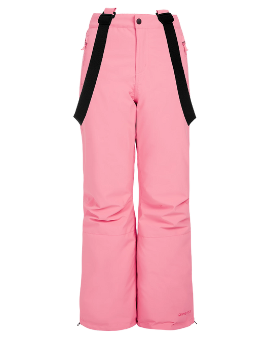 Protest Sunny Junior Girls Pants - Confetti Pink - 2023 Kids' Snow Pants - Trojan Wake Ski Snow