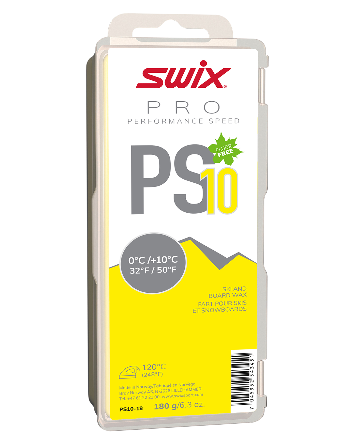 Swix Performance Speed Wax 180G Ski & Snowboard Wax - Trojan Wake Ski Snow