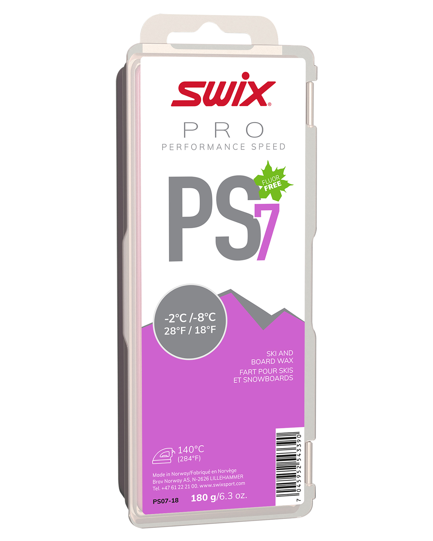 Swix Performance Speed Wax 180G Ski & Snowboard Wax - Trojan Wake Ski Snow