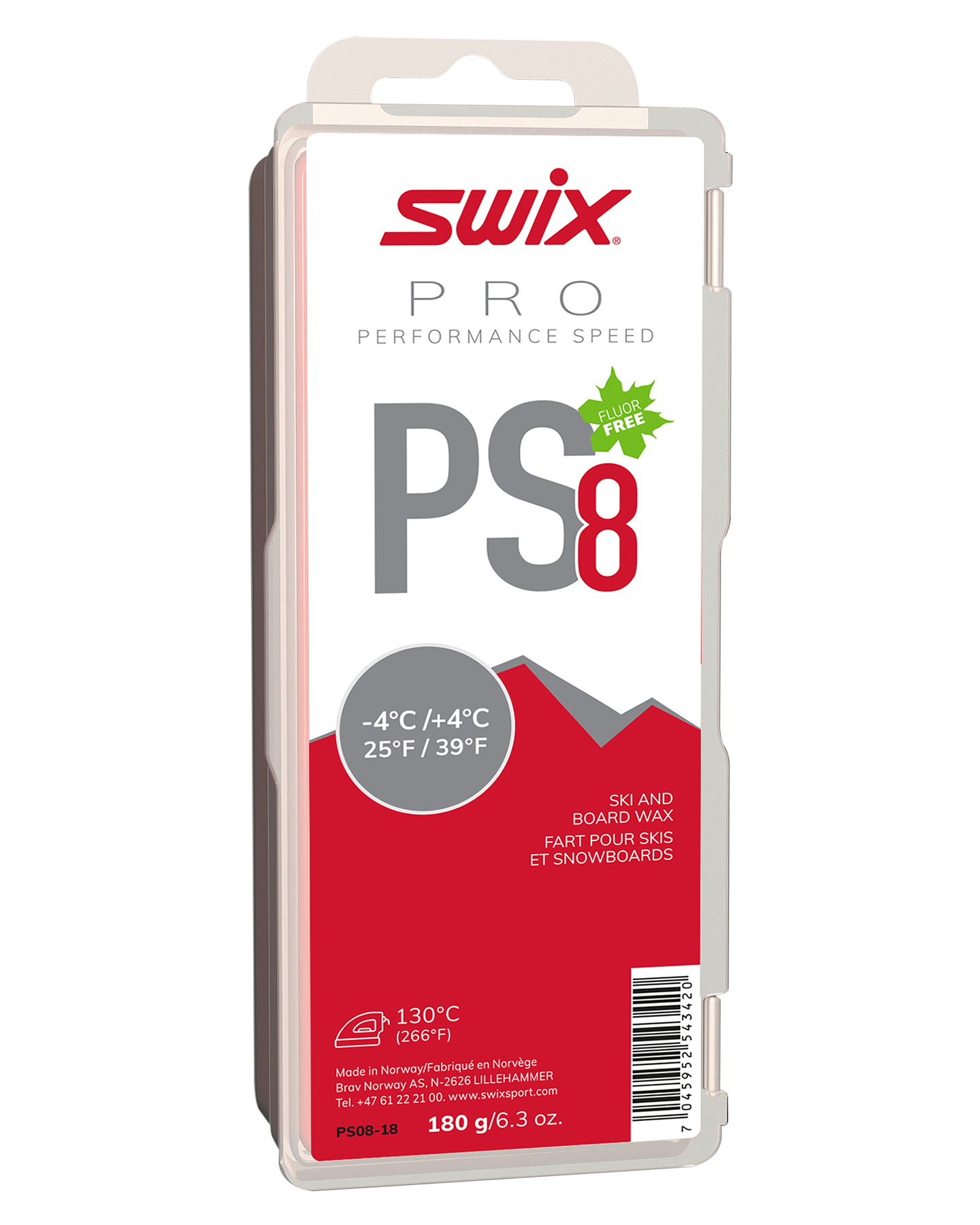 Swix Performance Speed Wax 180G Ski & Snowboard Wax - Trojan Wake Ski Snow