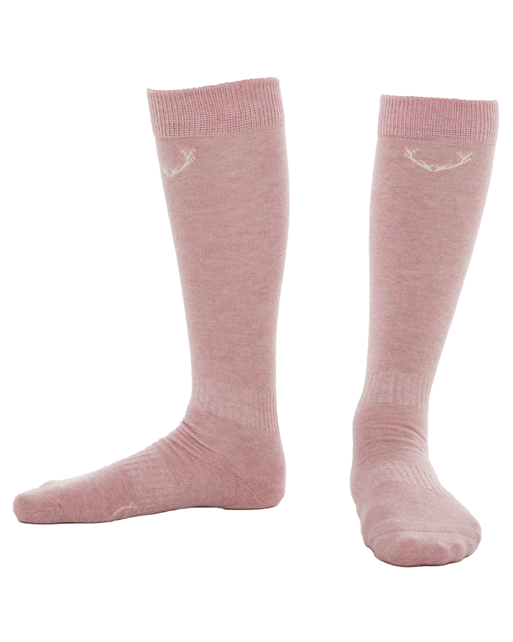 Rojo Thin Lizzy Kids' Sock - Dusk Pink Socks - Trojan Wake Ski Snow