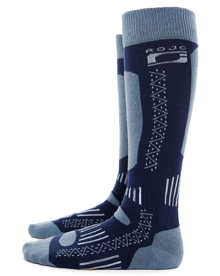 Elude Ultimate Tech Sock - Navy Socks - Trojan Wake Ski Snow