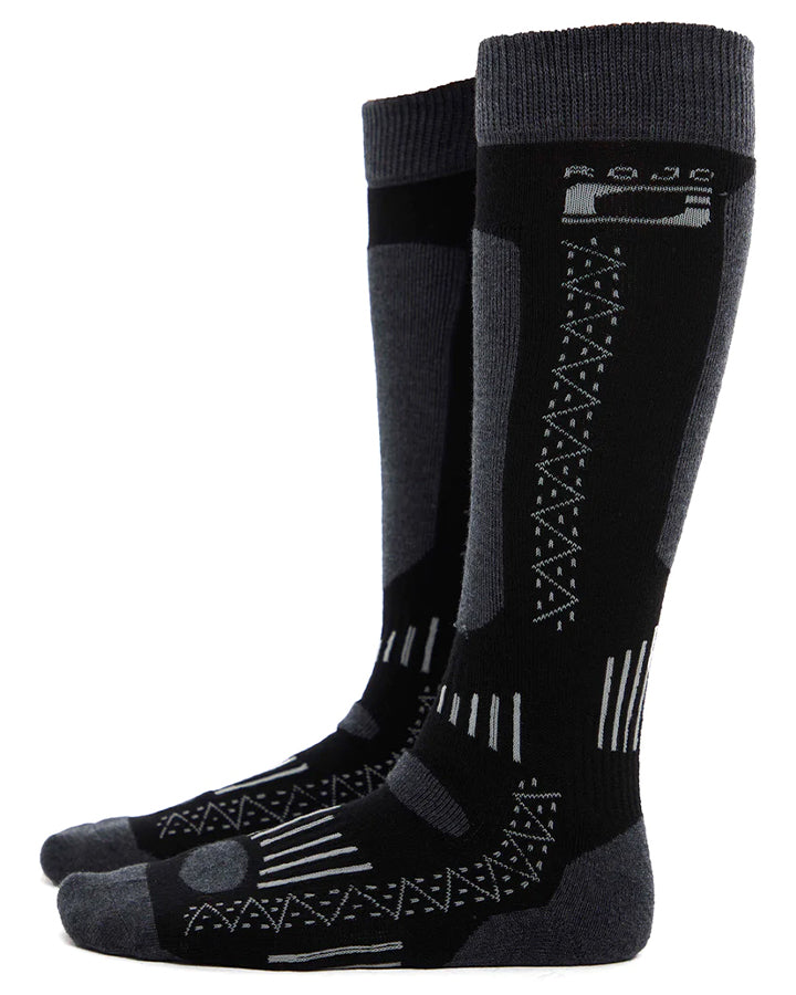 Elude Ultimate Tech Sock - True Black Socks - Trojan Wake Ski Snow