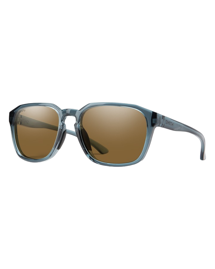 Smith Contour Sunglasses - Crystal Stone Green / ChromaPop Polar Brown Sunglasses - Trojan Wake Ski Snow