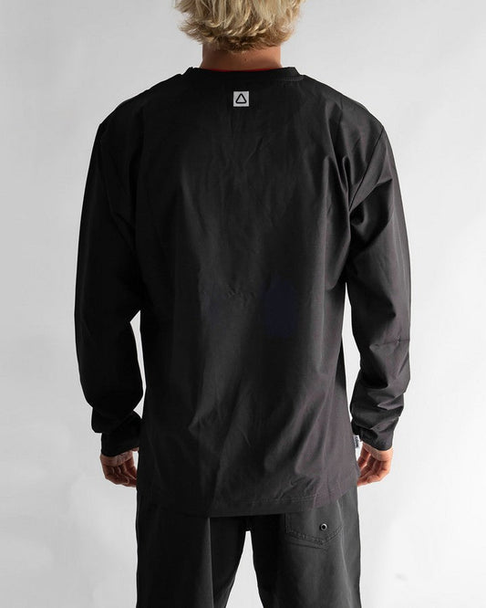 Follow Corp L/S Hydro Tee - Black Rashies - Trojan Wake Ski Snow