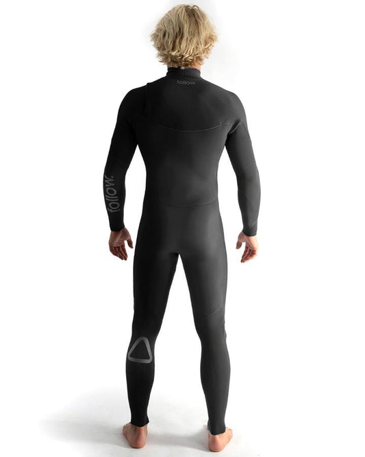 Follow Pro 3/2mm Sealed Steamer - Black Steamers - Trojan Wake Ski Snow