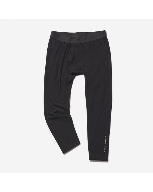 Le Bent Men's Core 200 3/4 Bottom - Black Men's Thermal Bottoms - Trojan Wake Ski Snow