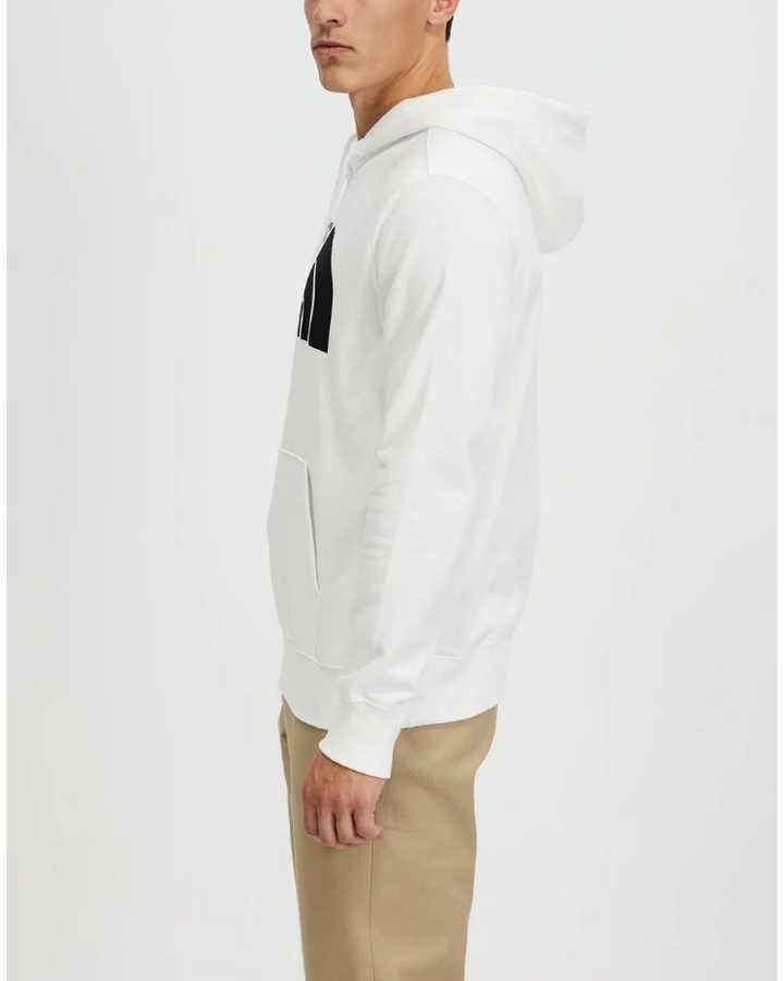 The North Face Men's Half Dome Pullover Hoodie - TNF White / TNF Black Men's Hoodies - Trojan Wake Ski Snow