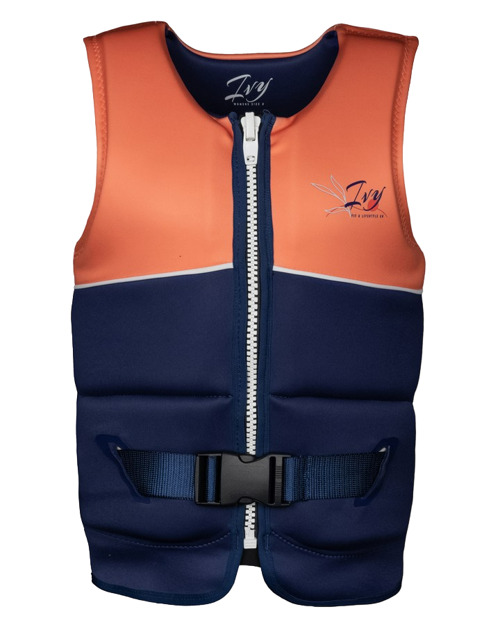 Ivy Lotus Vest - Peach Life Jackets - Trojan Wake Ski Snow