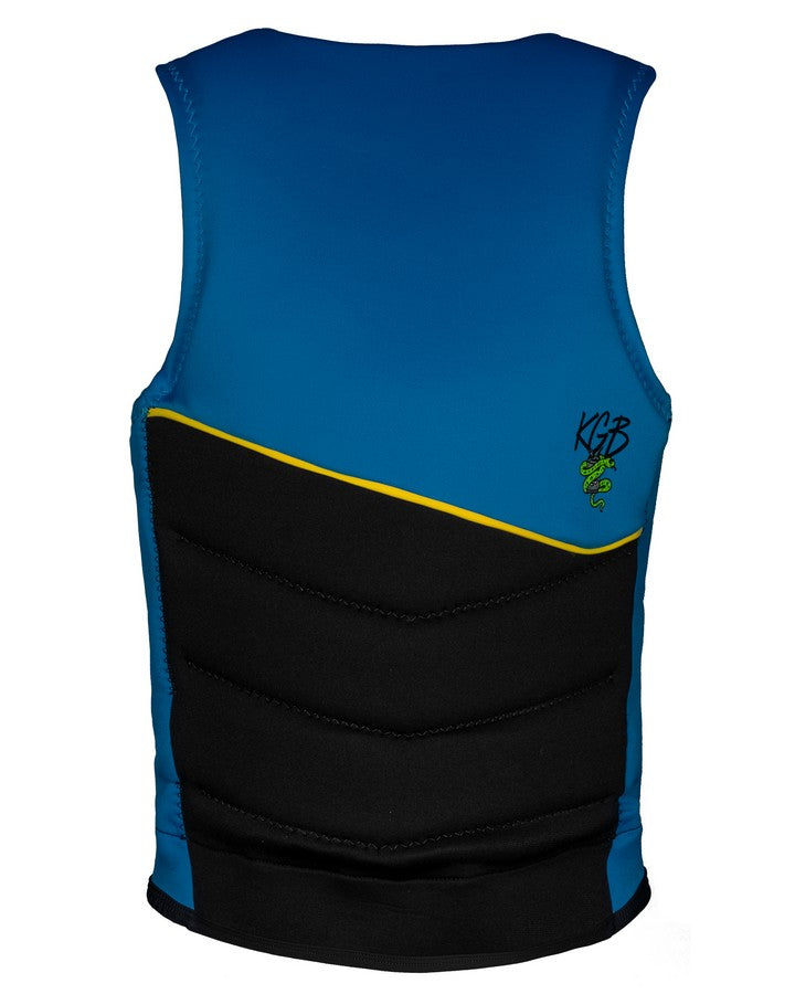 KGB Teen Control Vest - Azure Blue Life Jackets - Trojan Wake Ski Snow