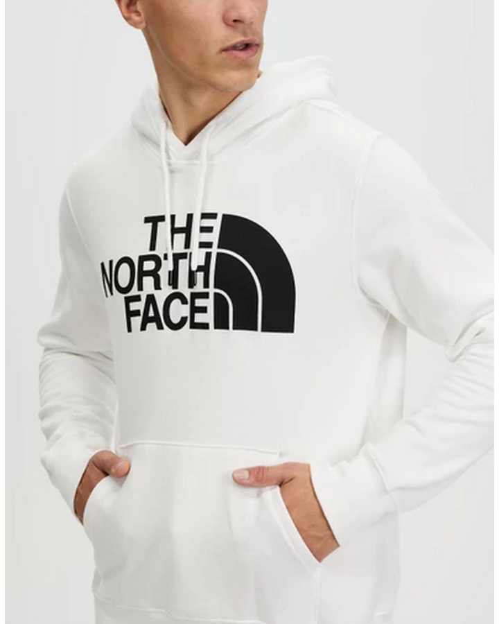 The North Face Men's Half Dome Pullover Hoodie - TNF White / TNF Black Men's Hoodies - Trojan Wake Ski Snow