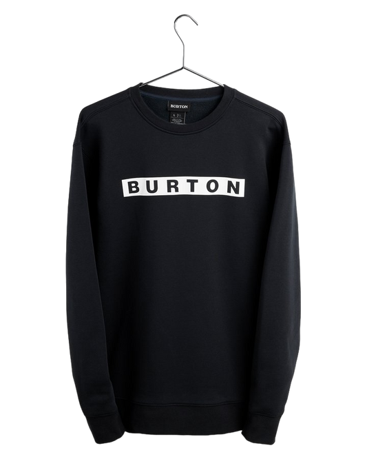 Burton Vault Crewneck Sweatshirt - True Black Hoodies & Sweatshirts - Trojan Wake Ski Snow