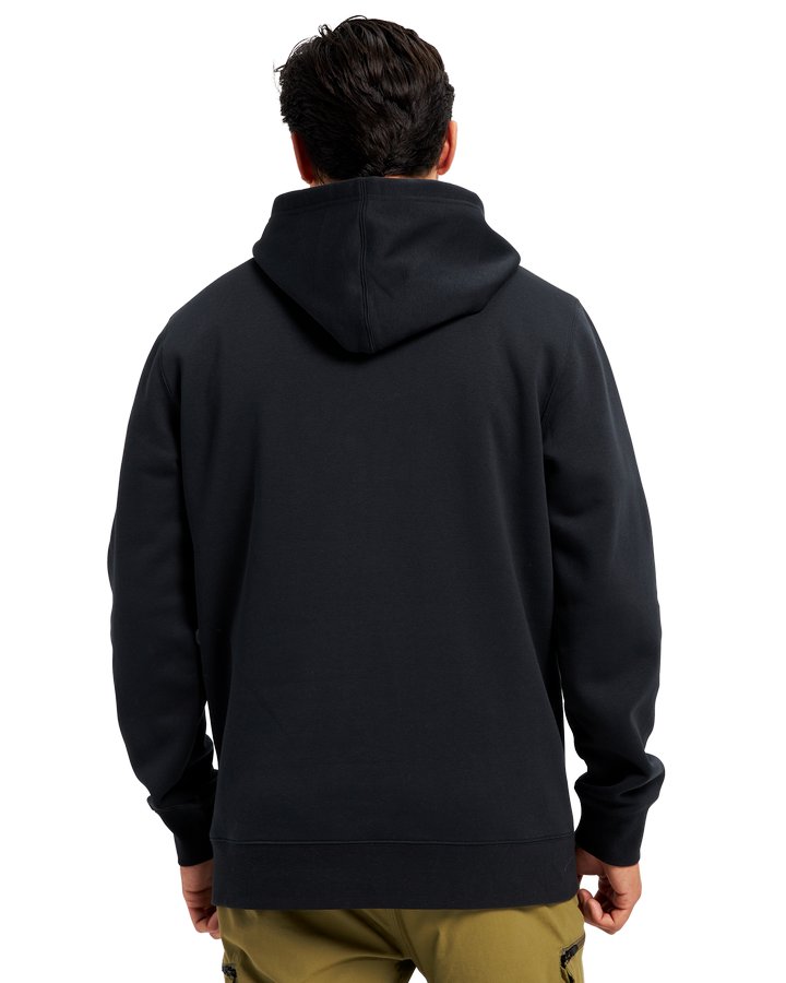 Burton Family Tree Pullover Hoodie - True Black Men's Hoodies - Trojan Wake Ski Snow