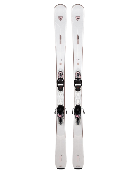 Rossignol Nova 2 Women's Snow Skis w/ XP10 Bindings - 2024 Women's Snow Skis - Trojan Wake Ski Snow