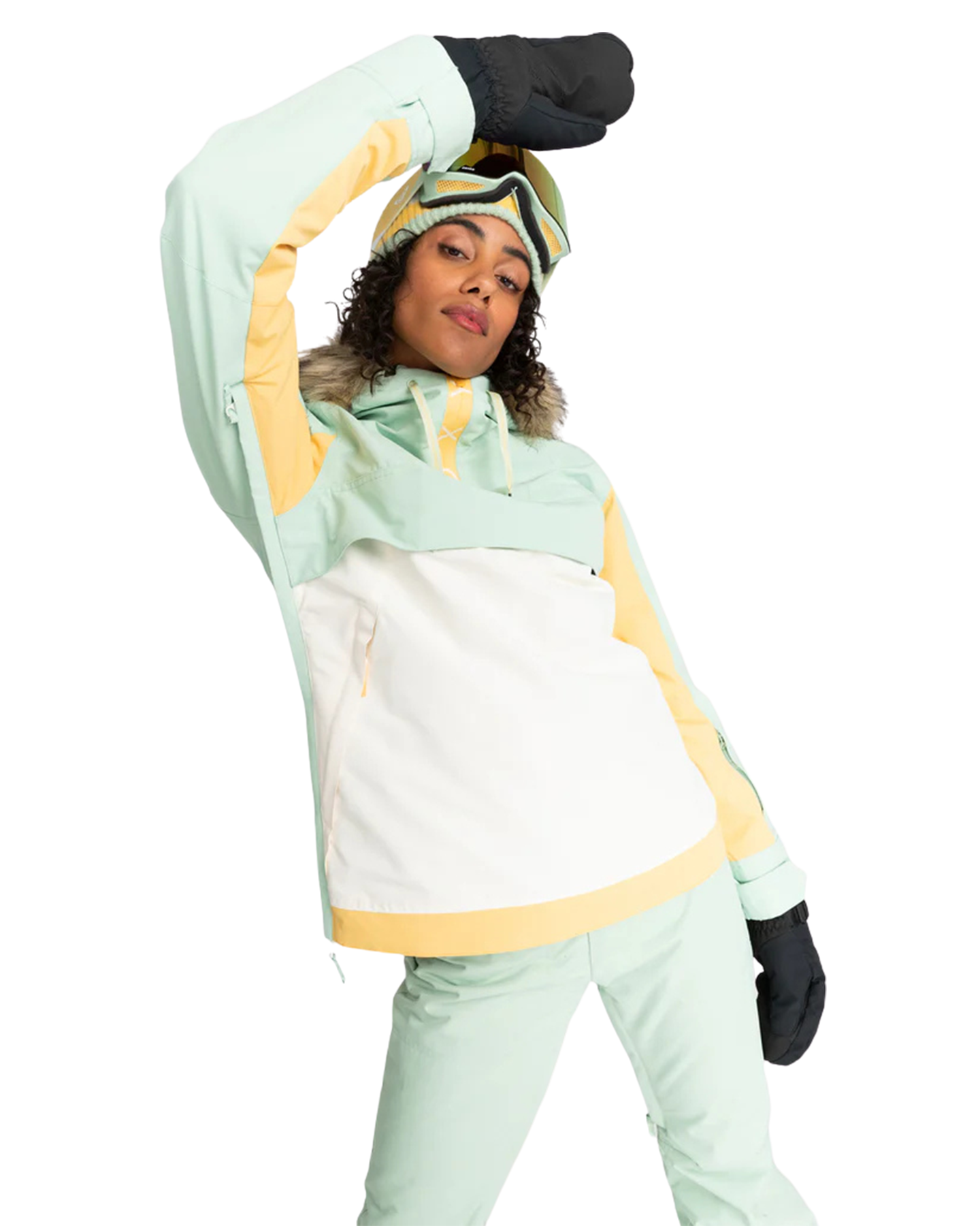 Roxy Women's Shelter Technical Snow Jacket - Cameo Green Women's Snow Jackets - Trojan Wake Ski Snow