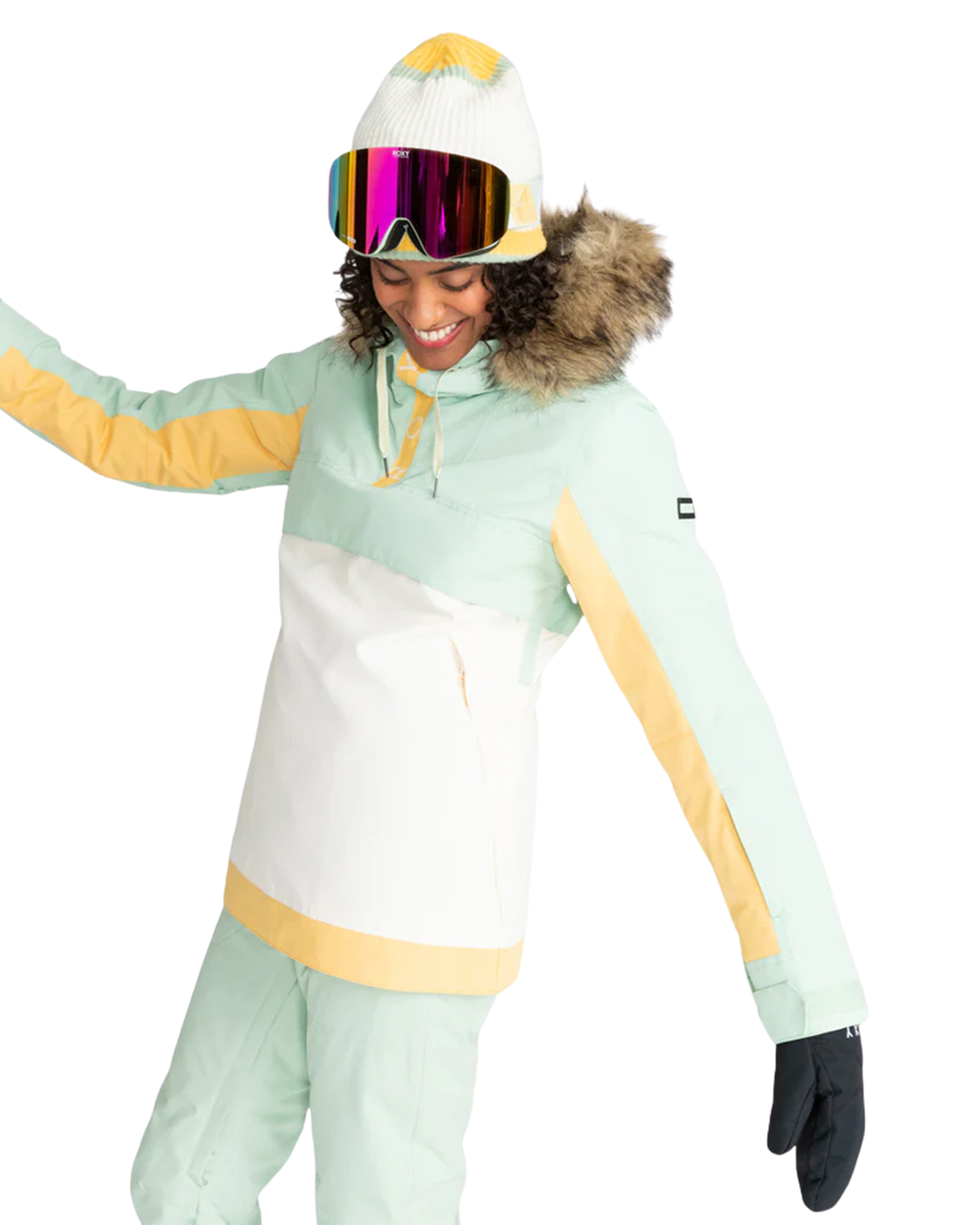 Roxy Women's Shelter Technical Snow Jacket - Cameo Green Women's Snow Jackets - Trojan Wake Ski Snow