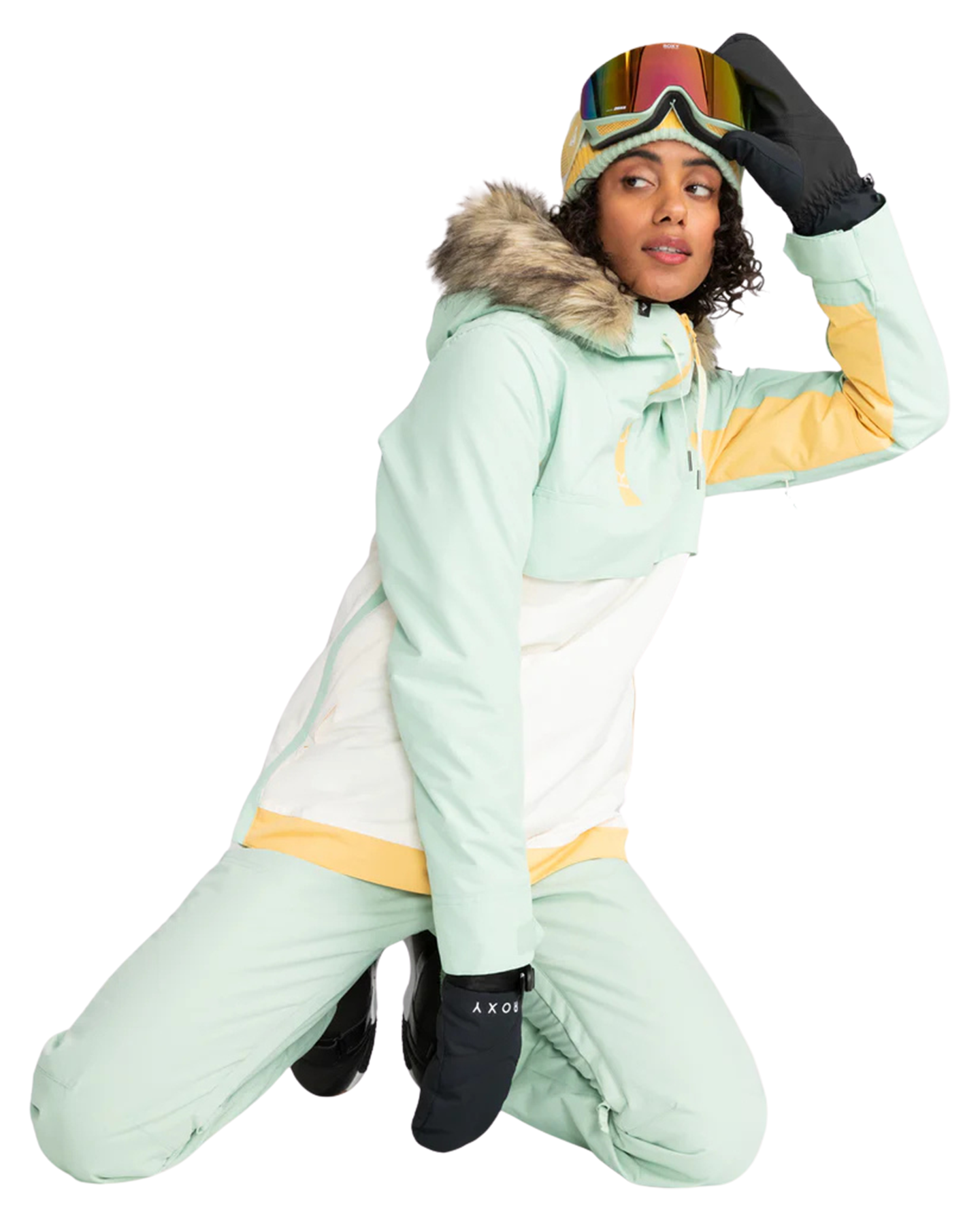 Roxy Women's Shelter Technical Snow Jacket - Cameo Green Women's Snow Jackets - Trojan Wake Ski Snow