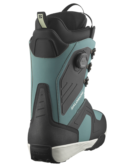 Salomon Dialogue Lace Sj Boa Snowboard Boots - Mallard Green / Black / Sea Foam Unisex Snowboard Boots - Trojan Wake Ski Snow