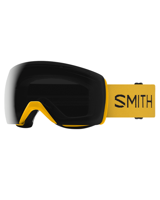 Smith Skyline XL Low Bridge Snow Goggles - Gold Bar Colorblock / ChromaPop Sun Black - 2023 Snow Goggles - Mens - Trojan Wake Ski Snow