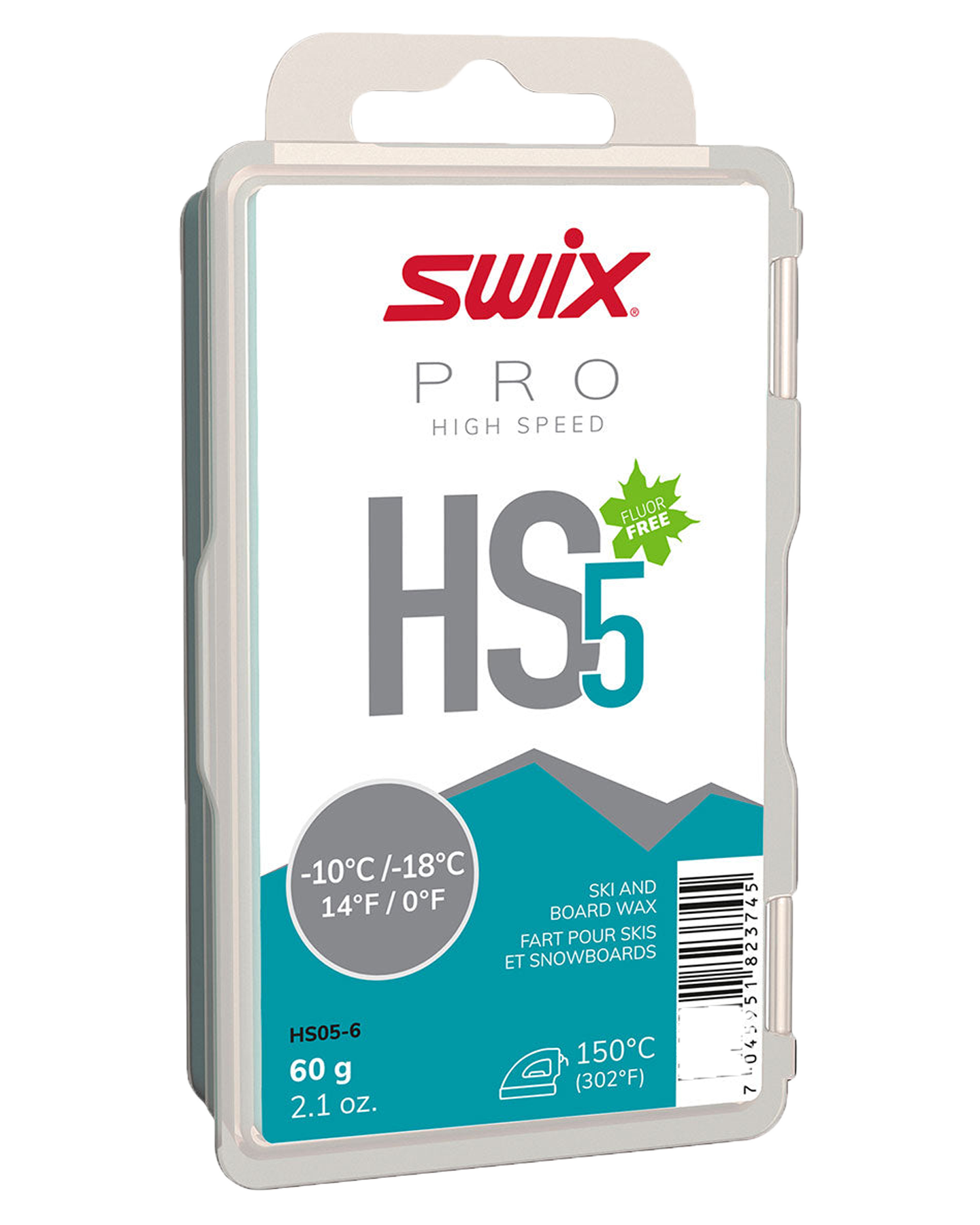 Swix Pro High Speed Wax 60G Ski & Snowboard Wax - Trojan Wake Ski Snow