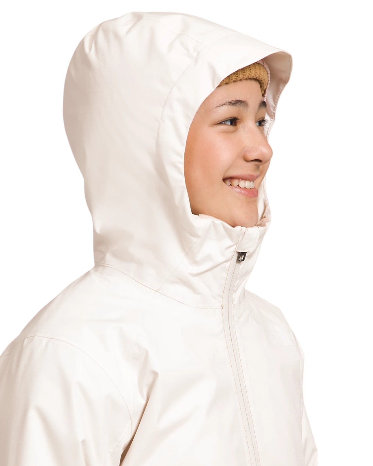 The North Face Girls' Freedom Triclimate® Snow Jacket - Gardenia White Kids' Snow Jackets - Trojan Wake Ski Snow