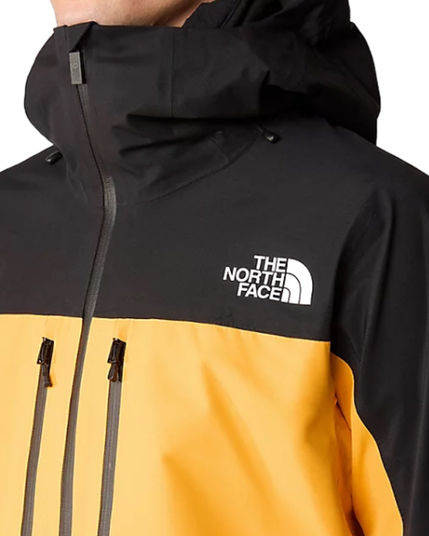 The North Face Men's Ceptor Snow Jacket - Summit Gold/Tnf Black Men's Snow Jackets - Trojan Wake Ski Snow