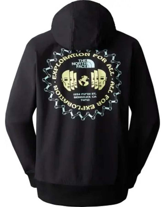 The North Face Men's Tekno Logo Hoodie - Tnf Black/Sun Sprite Hoodies & Sweatshirts - Trojan Wake Ski Snow