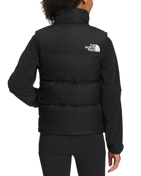 The North Face Women's 1996 Retro Nuptse Vest - Recycled Tnf Black Jackets - Trojan Wake Ski Snow