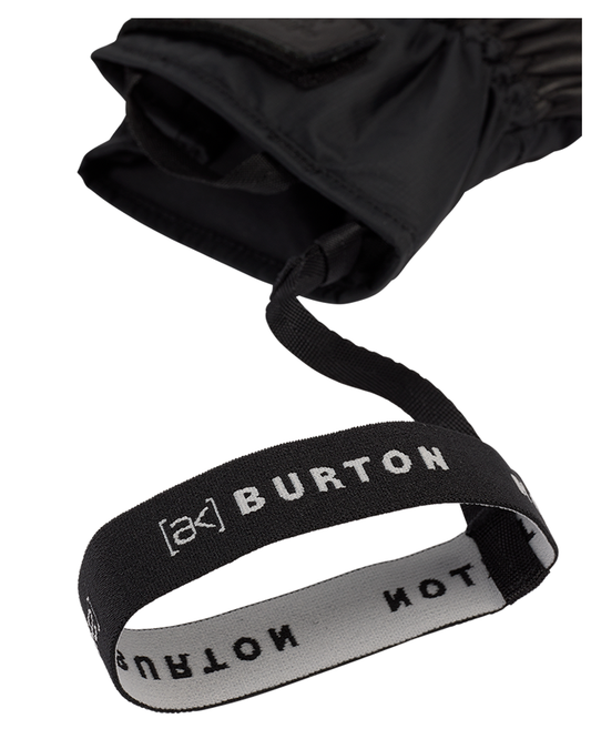 Burton [ak]® Oven Gore-Tex Infinium Gloves - True Black - 2023 Men's Snow Gloves & Mittens - Trojan Wake Ski Snow