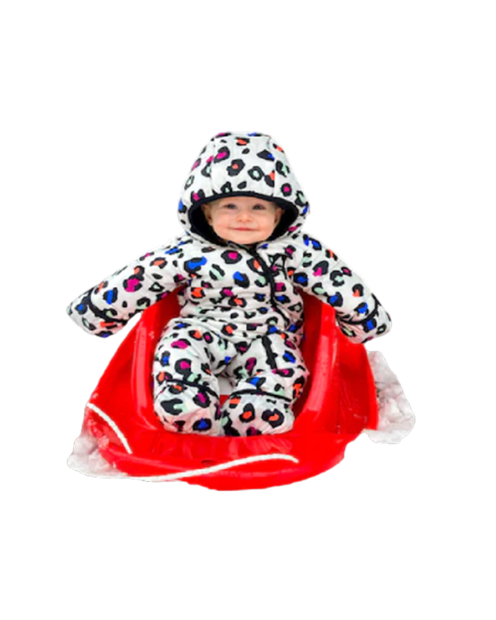 Burton Toddlers Buddy Bunting Suit - Rainbow Hunter - 2023 Kids' Snow Onesies - Trojan Wake Ski Snow