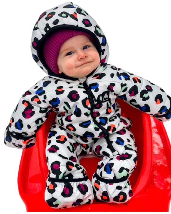 Burton Toddlers Buddy Bunting Suit - Rainbow Hunter - 2023 Kids' Snow Onesies - Trojan Wake Ski Snow