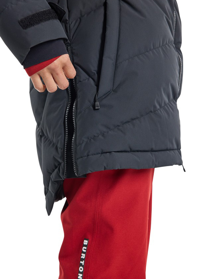 Burton Womens Loyil Down Jacket - True Black - 2024 Women's Snow Jackets - Trojan Wake Ski Snow