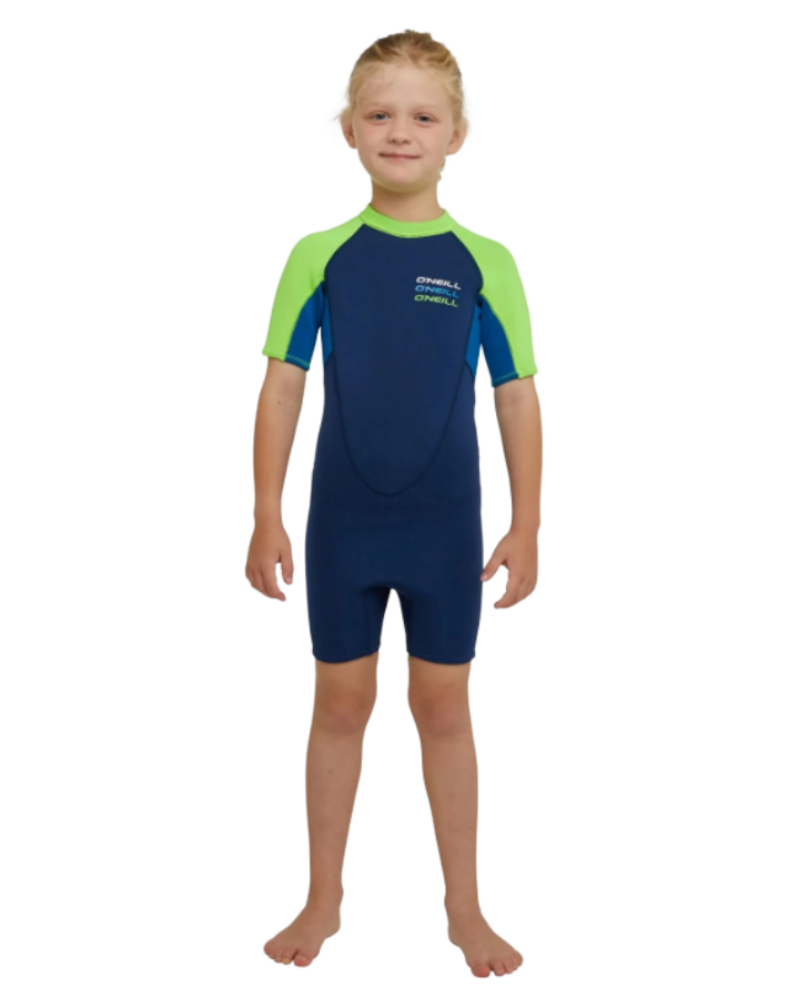O'Neill Boys Toddler Reactor BZ SS Spring 2MM Wetsuits - Trojan Wake Ski Snow