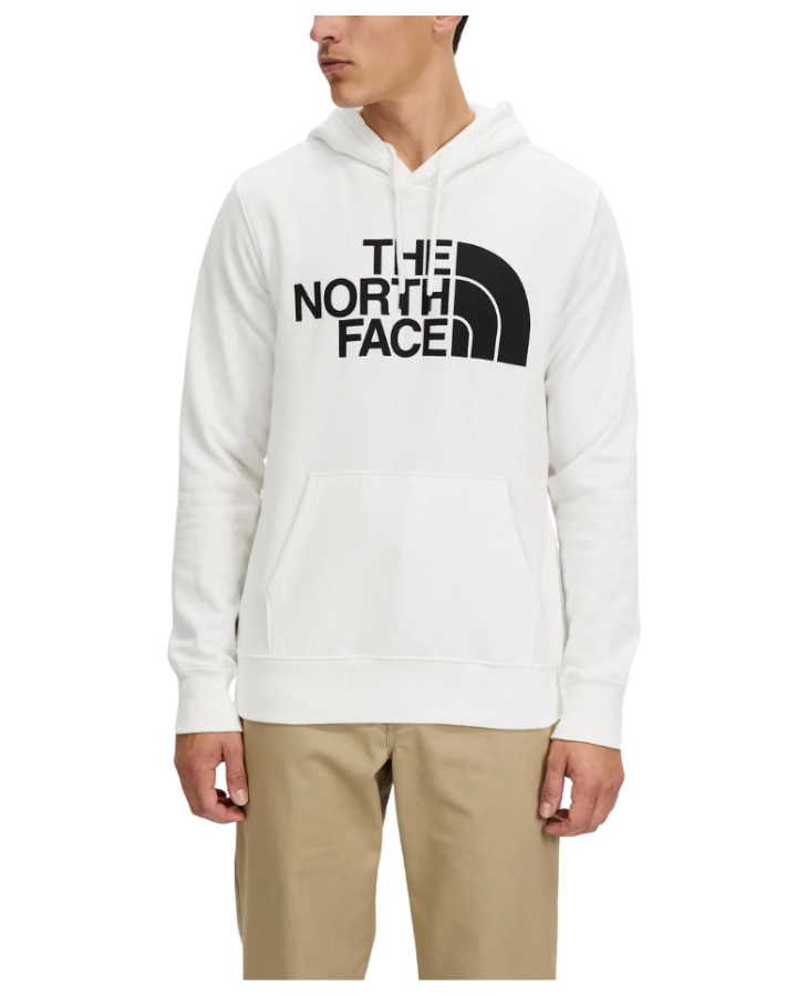 The North Face Men's Half Dome Pullover Hoodie - TNF White / TNF Black Men's Hoodies - Trojan Wake Ski Snow