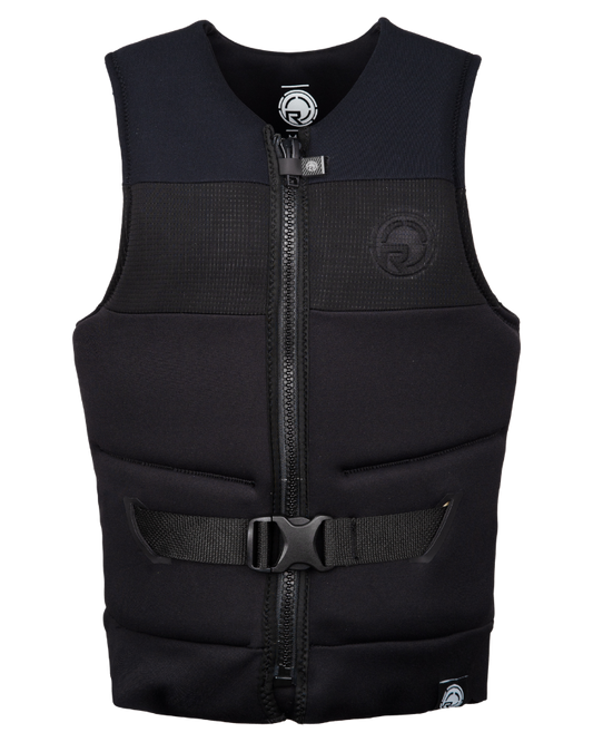 Radar Tidal L50s Vest - Blackout Life Jackets - Trojan Wake Ski Snow