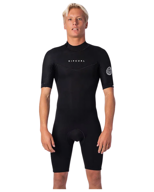 Rip Curl D Patrol 2Mm B/Z Spring Suit - Black Wetsuits - Trojan Wake Ski Snow