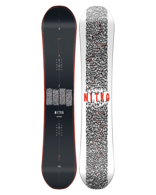 Nitro T1 Snowboard - 2024 Men's Snowboards - Trojan Wake Ski Snow