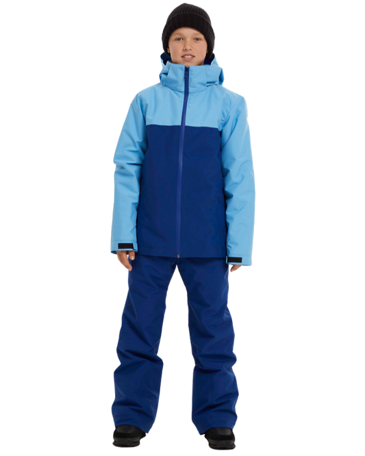 Elude Tommy Kids Jacket - Azure - 2023 Kids' Snow Jackets - Trojan Wake Ski Snow