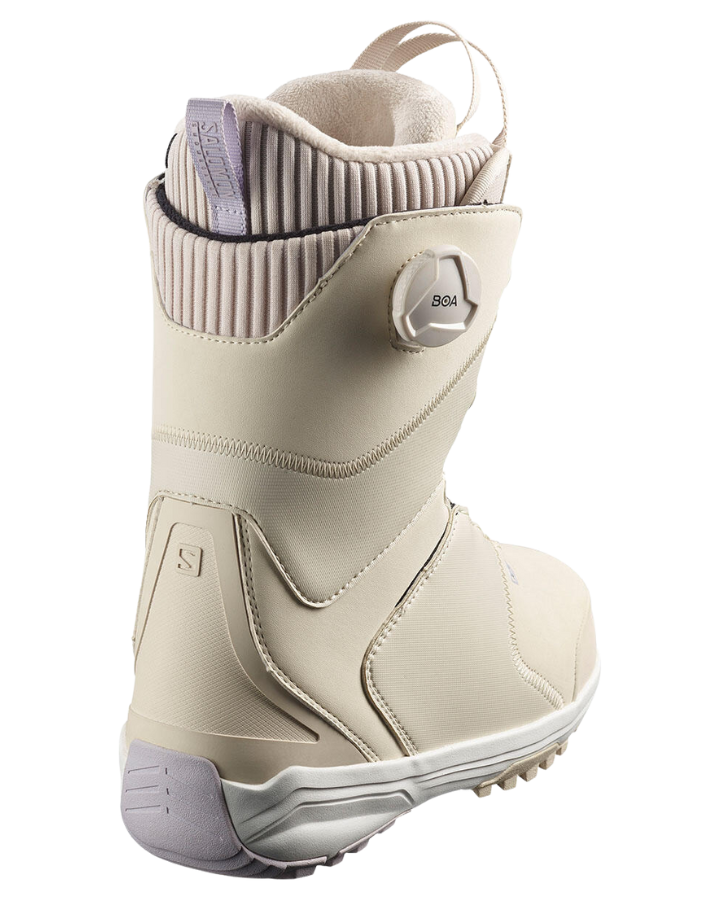 Salomon Kiana Dual BOA - Snowboards Boots - Rainy Day - 2023 Snowboard Boots - Womens - Trojan Wake Ski Snow