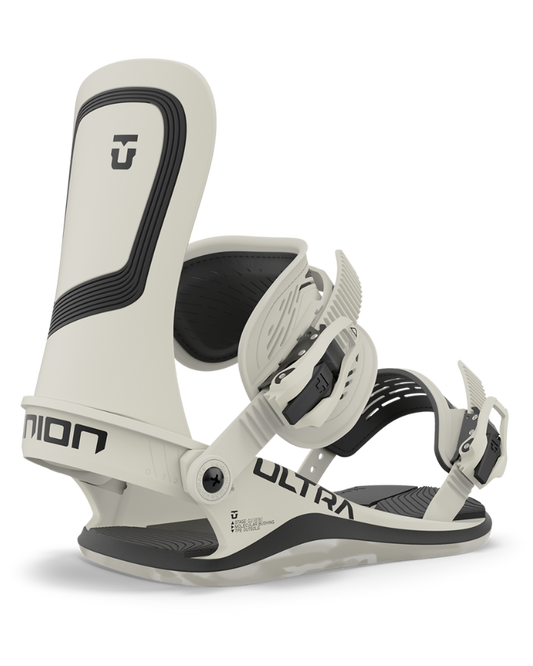 Union Ultra Snowboard Binding - Bone White - 2024 Snowboard Bindings - Mens - Trojan Wake Ski Snow