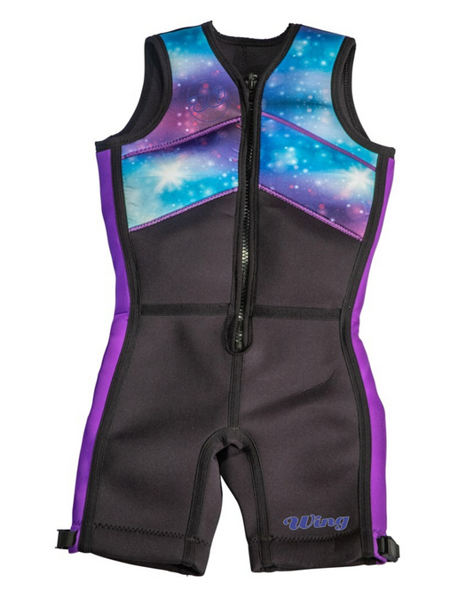 Wing Junior Freestyle Buoyancy Suit - Purple Buoyancy Suits - Kids - Trojan Wake Ski Snow