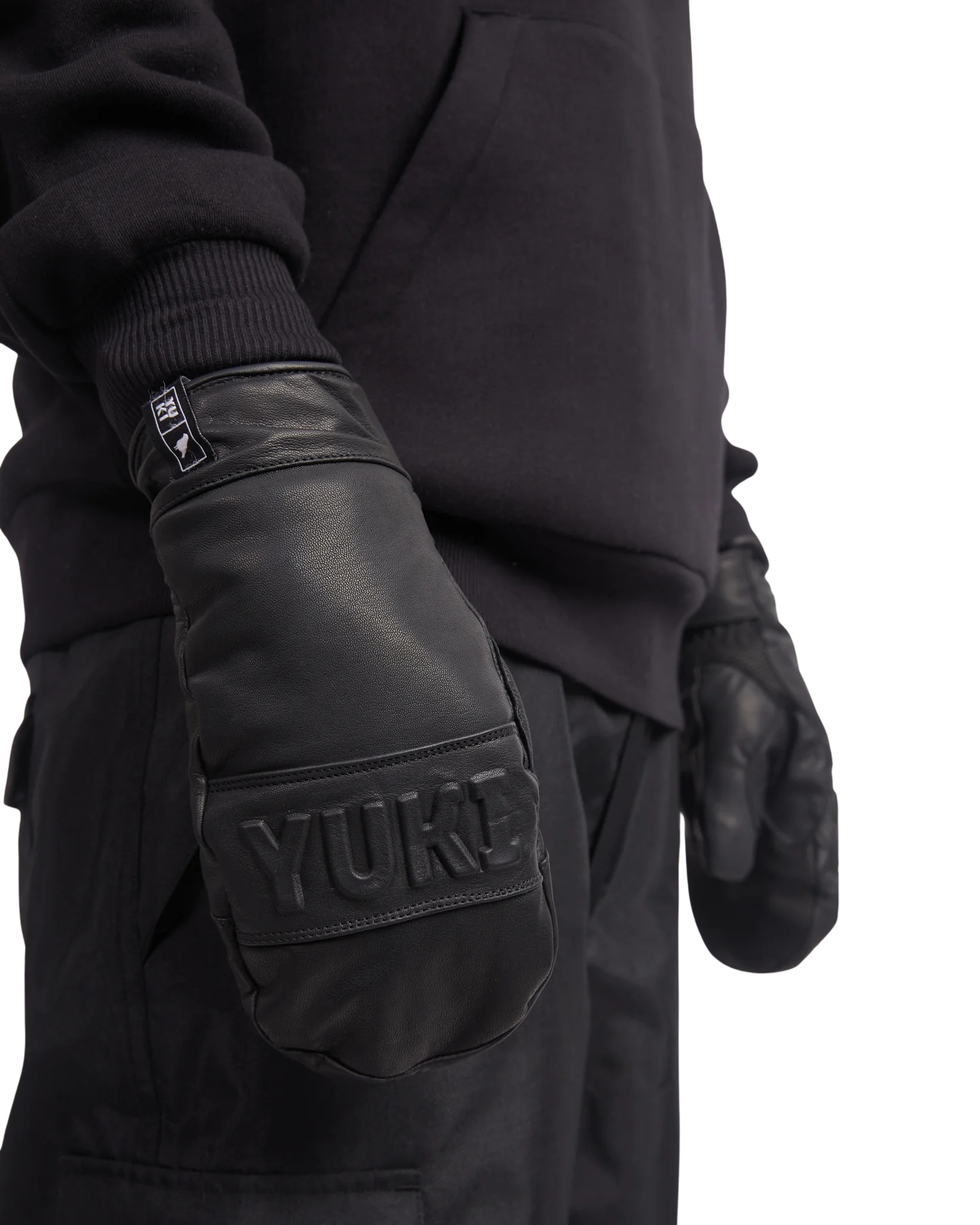 Yuki Threads Legit Mitt - Black Unisex Snow Mittens - Trojan Wake Ski Snow