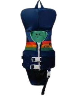 KGB Junior Boys Vest With Collar Life Jackets - Trojan Wake Ski Snow