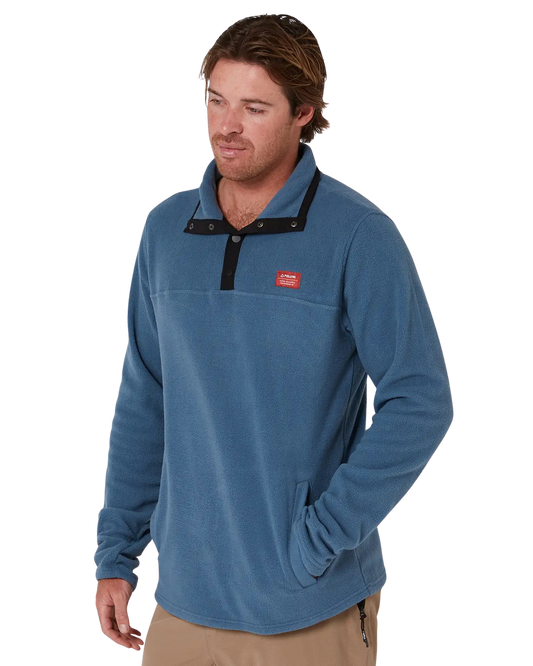 Follow Polar Crew - Slate Blue Unisex Crewnecks - Trojan Wake Ski Snow