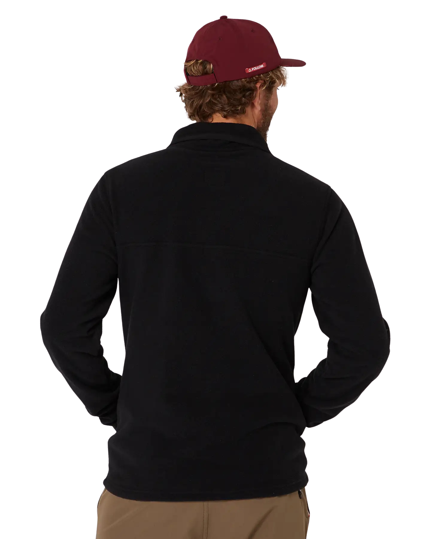 Follow Polar Crew - Black Unisex Crewnecks - Trojan Wake Ski Snow