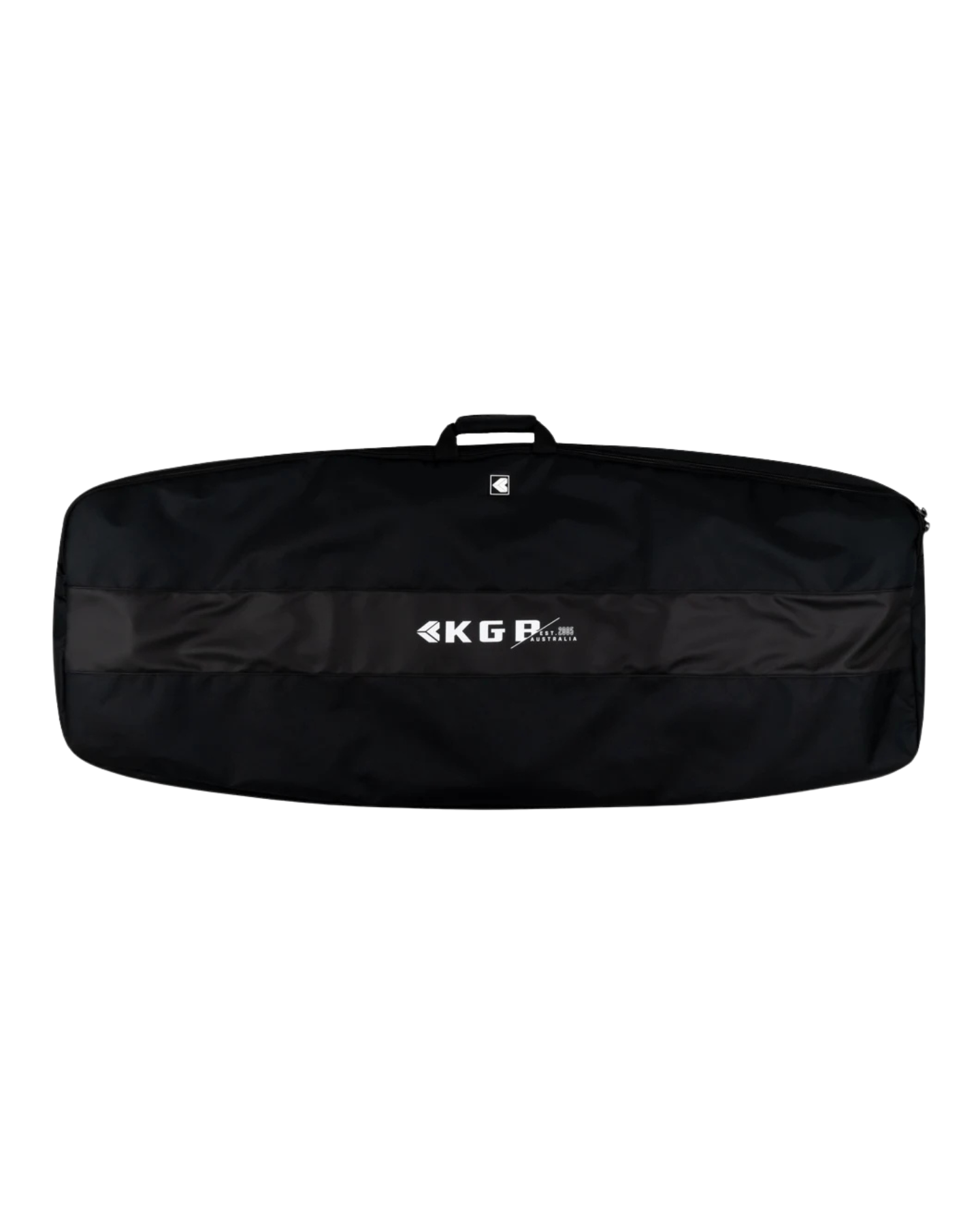 KGB Retro Kneeboard Bag - Black/White Wakeboard Covers - Trojan Wake Ski Snow