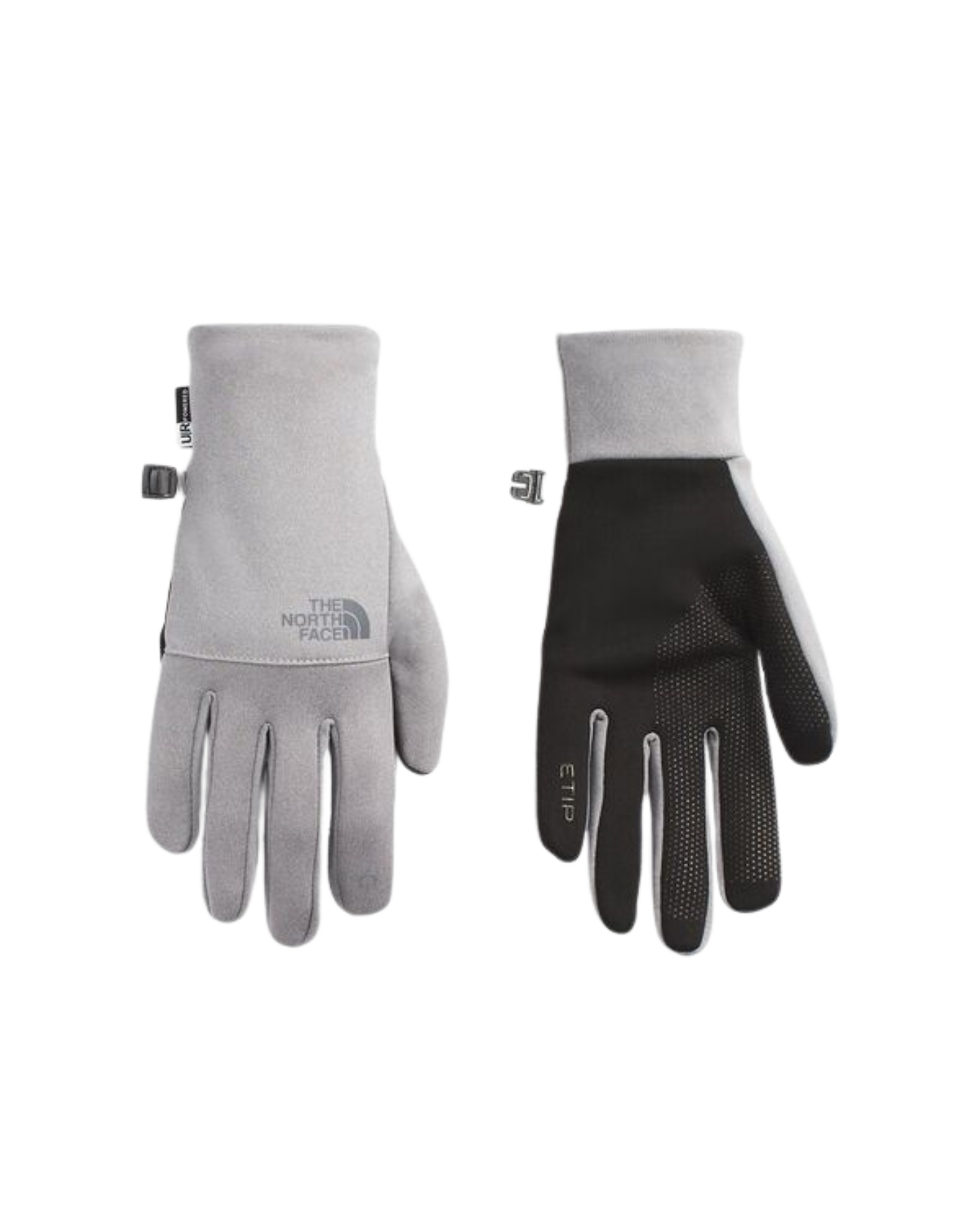 The North Face Etip Recycled Glove - Grey Heather Unisex Snow Gloves - Trojan Wake Ski Snow