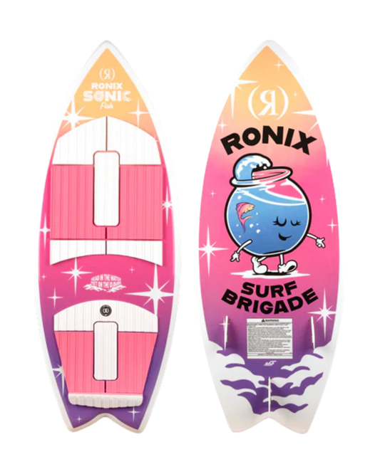 Ronix Sonic Girls' Fish Wakesurf Wakesurf - Trojan Wake Ski Snow